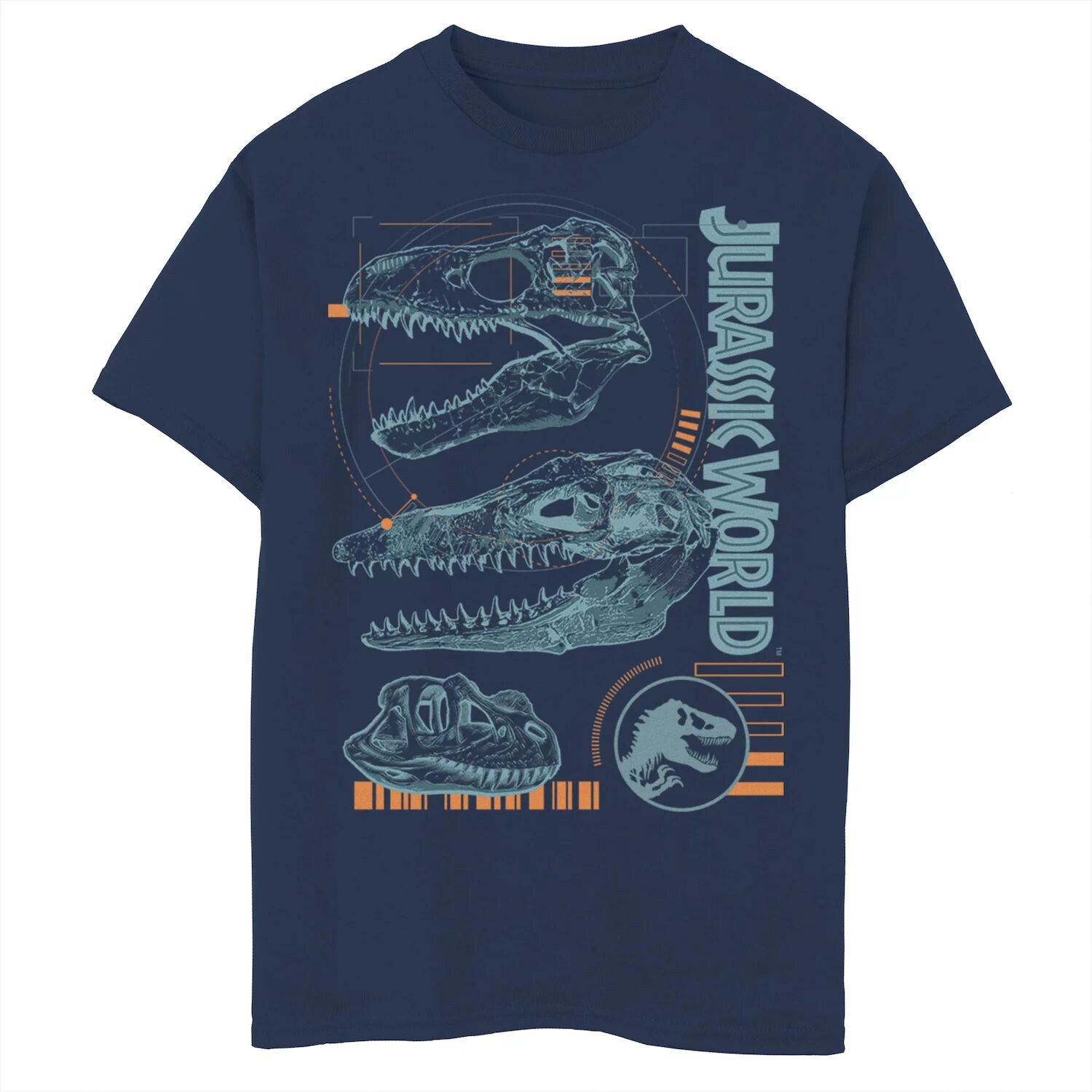 Футболка с изображением черепа динозавра для мальчиков 8–20 лет, мир юрского периода, два черепа Licensed Character
Футболка с изображением черепа динозавра для мальчиков 8–20 лет, мир юрского периода, два черепа Licensed Character