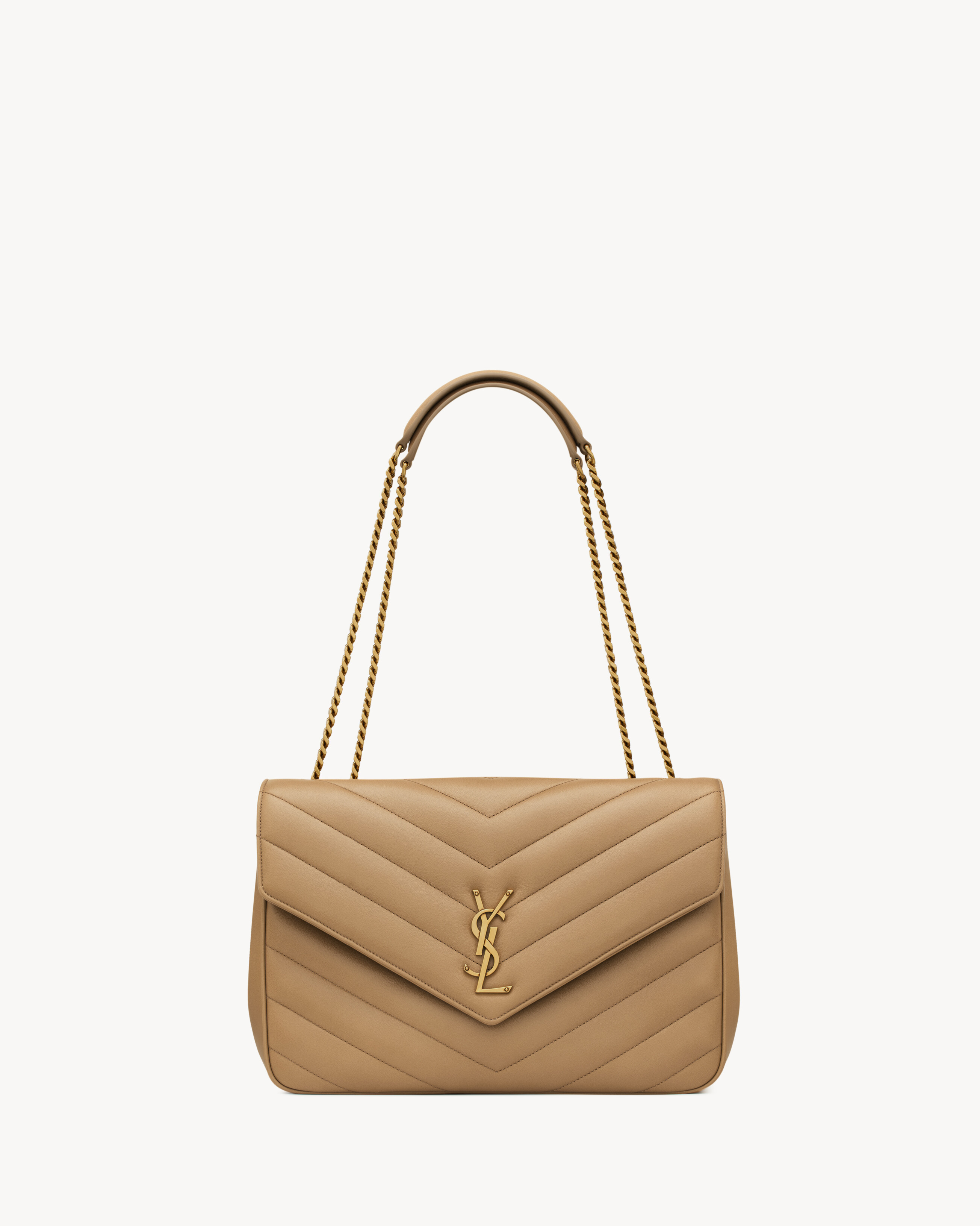 LOULOU large из простеганной овечьей кожи SAINT LAURENT, бежевый
LOULOU large из простеганной овечьей кожи SAINT LAURENT, бежевый