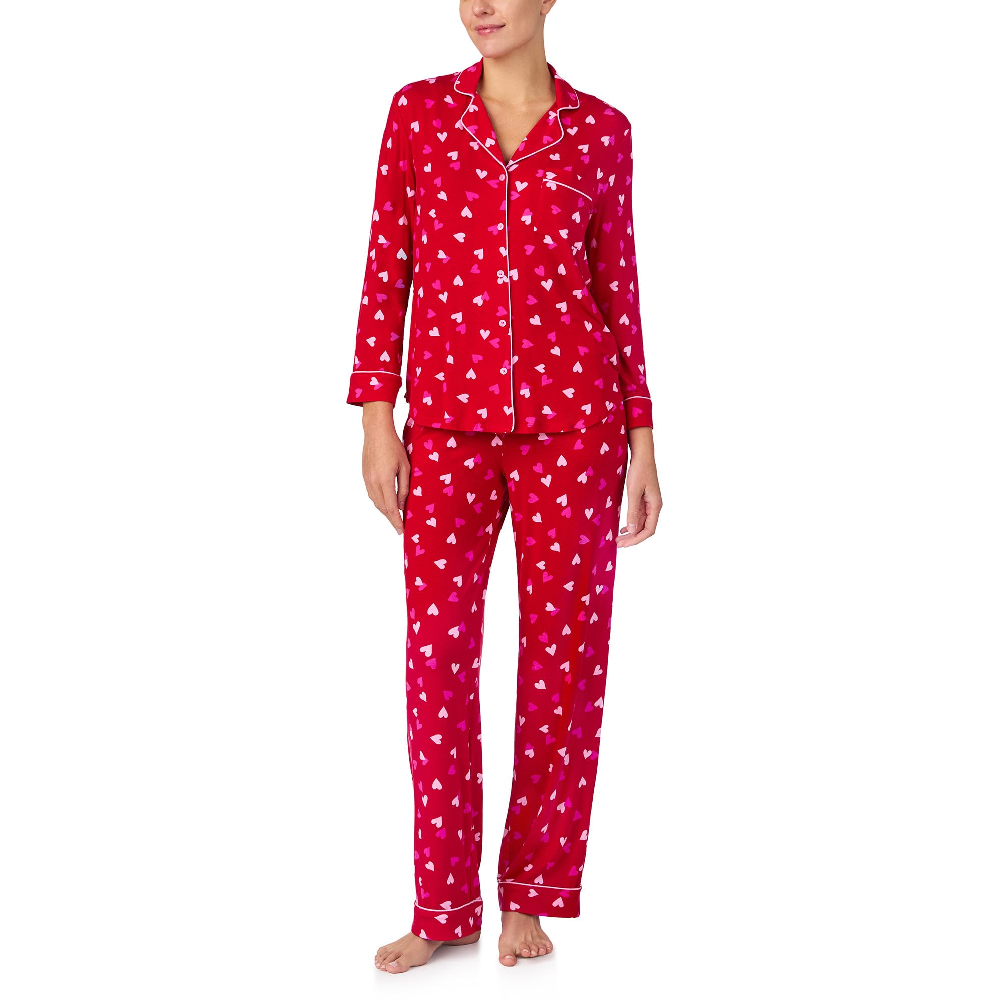 Пижама Kate Spade New York 3/4 Notch Pj Set, Whimsical Hearts
Пижама Kate Spade New York 3/4 Notch Pj Set, Whimsical Hearts