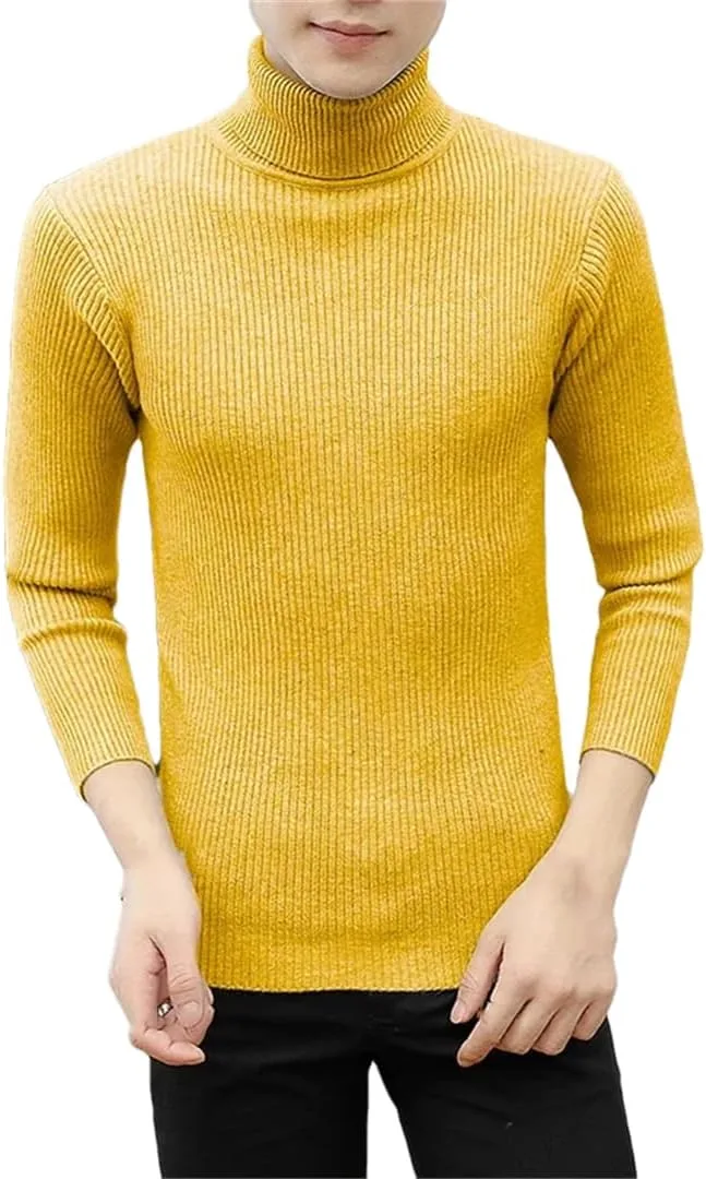 Мужской водолазка Slim Fit свитер с длинными рукавами ERFMFKL
Мужской водолазка Slim Fit свитер с длинными рукавами ERFMFKL