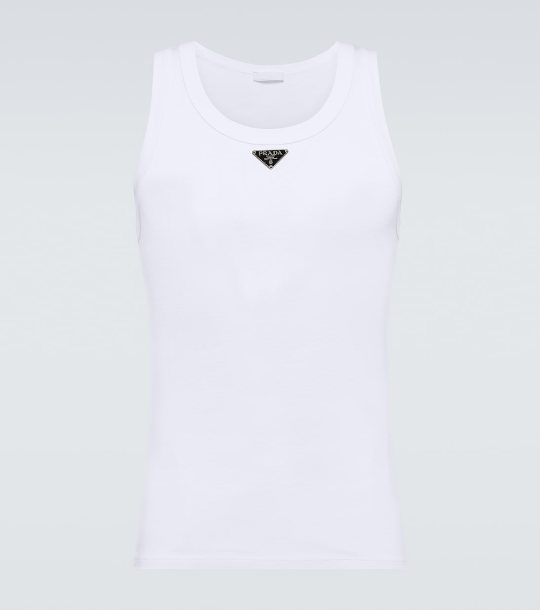 Вышитый хлопковый жилет Prada, белый
Вышитый хлопковый жилет Prada, белый