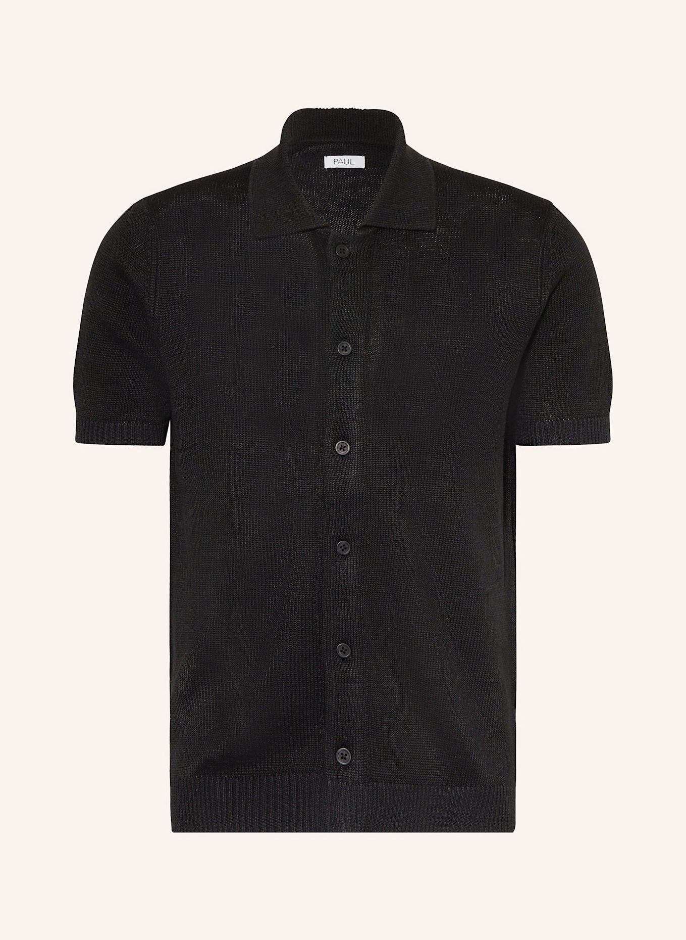 Удобная трикотажная рубашка из льна Paul, черный
Удобная трикотажная рубашка из льна Paul, черный