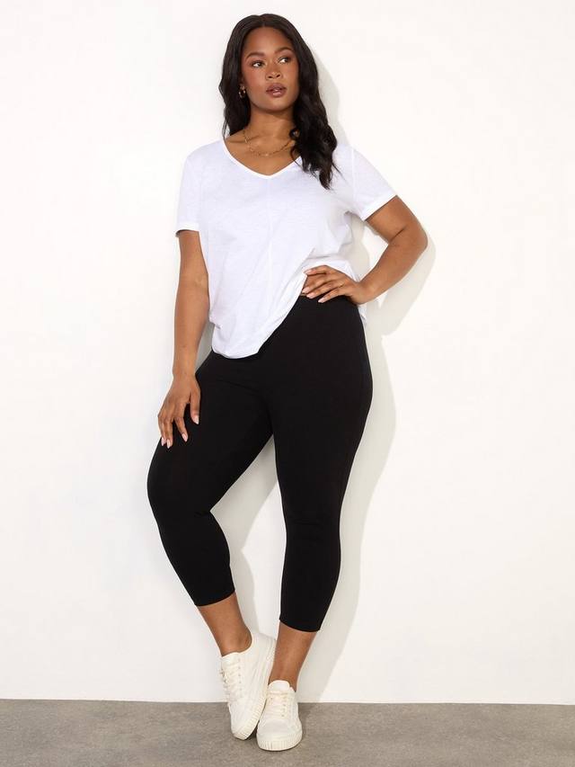 Укороченные леггинсы с изгибом Live Unlimited, черный
Укороченные леггинсы с изгибом Live Unlimited, черный