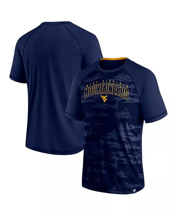 Футболка мужская темно-синяя West Virginia Mountaineers Arch Outline Raglan Fanatics
Футболка мужская темно-синяя West Virginia Mountaineers Arch Outline Raglan Fanatics