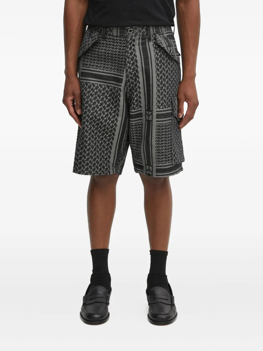 Шорты на пуговицах Neighborhood, серый
Шорты на пуговицах Neighborhood, серый