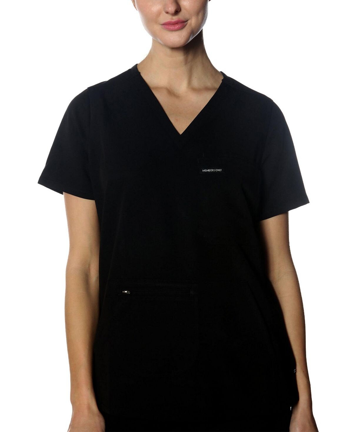 Женский топ-скраб Cordoba с 5 карманами Members Only, черный
Женский топ-скраб Cordoba с 5 карманами Members Only, черный
