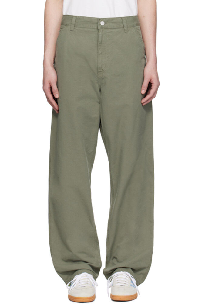 Зеленые брюки до колена Carhartt Work In Progress
Зеленые брюки до колена Carhartt Work In Progress