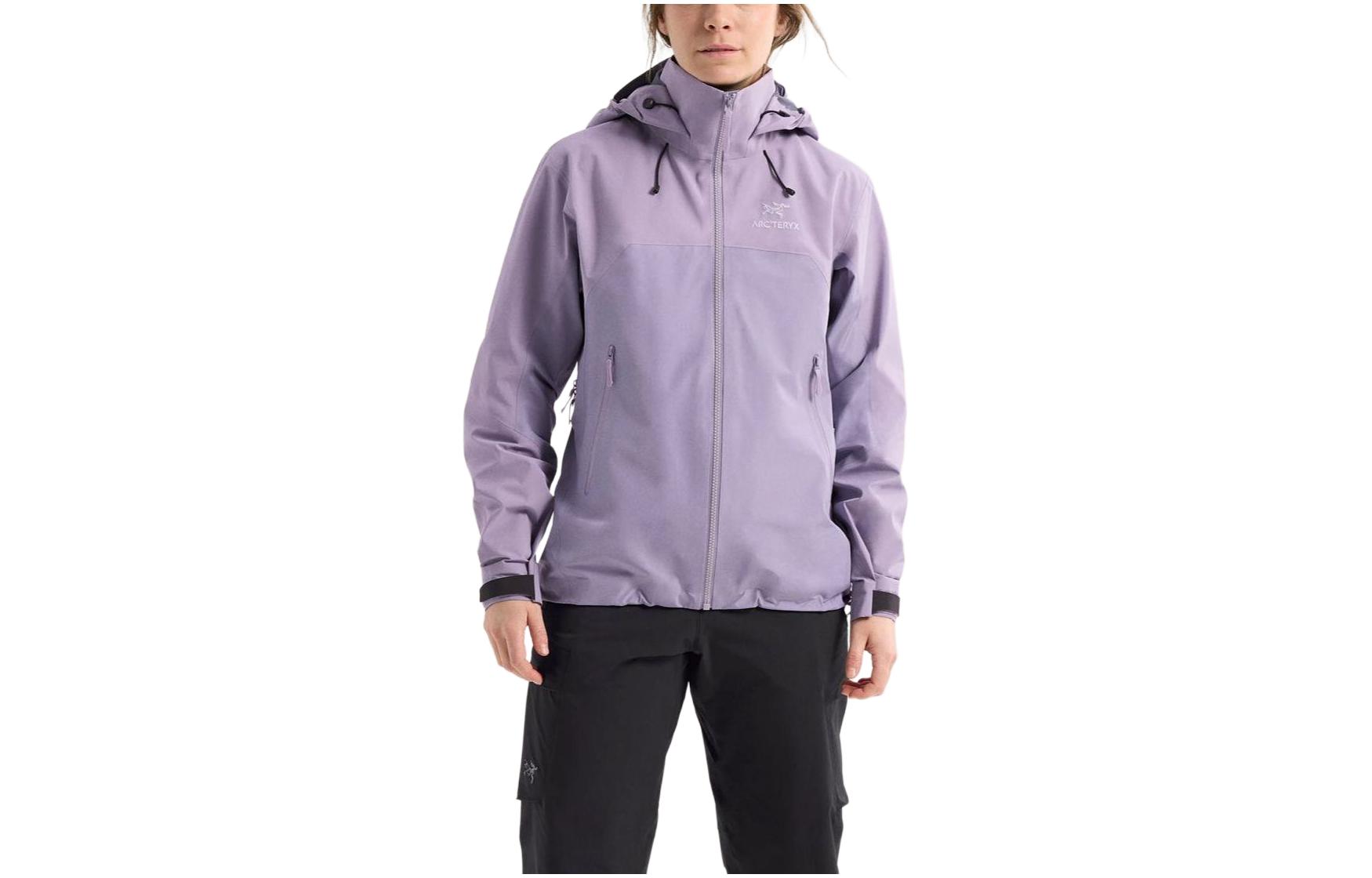 Arcteryx Женская горная универсальная водонепроницаемая ветровка, Rock Frost Purple/Velocity
Arcteryx Женская горная универсальная водонепроницаемая ветровка, Rock Frost Purple/Velocity