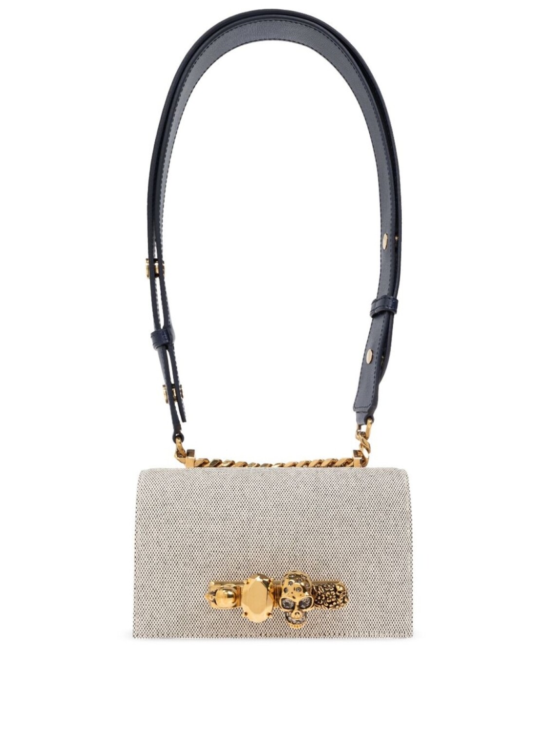 Alexander McQueen мини-сумка через плечо с драгоценными камнями, нейтральный цвет
Alexander McQueen мини-сумка через плечо с драгоценными камнями, нейтральный цвет