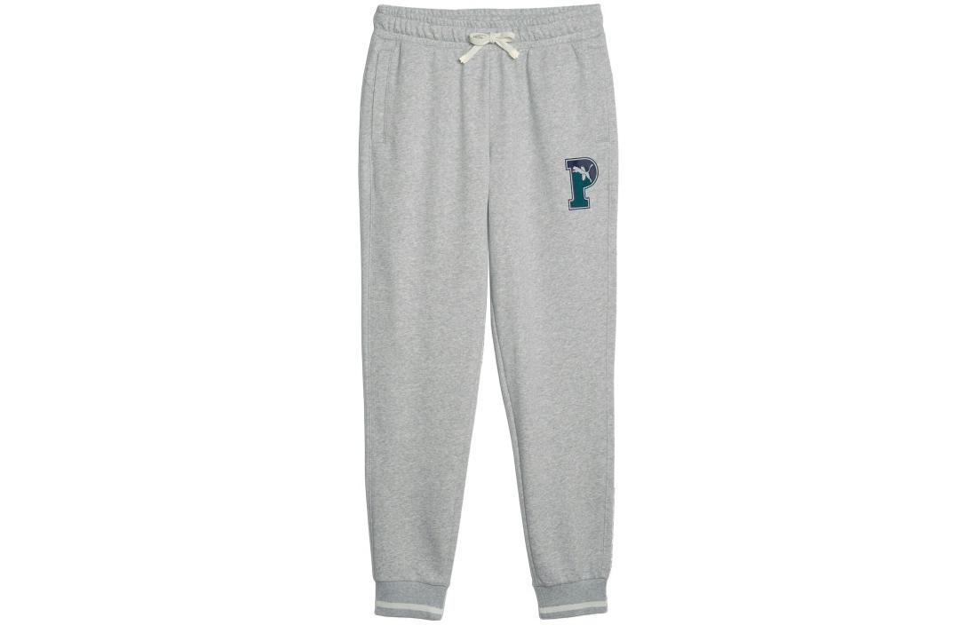 PUMA Вязаные спортивные штаны мужские Light Mixed Gray с манжетами
PUMA Вязаные спортивные штаны мужские Light Mixed Gray с манжетами