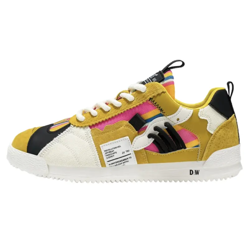 Низкие кроссовки для скейтбординга для детей и подростков с амортизацией ударов и износостойкостью D&W, желтый
Низкие кроссовки для скейтбординга для детей и подростков с амортизацией ударов и износостойкостью D&W, желтый