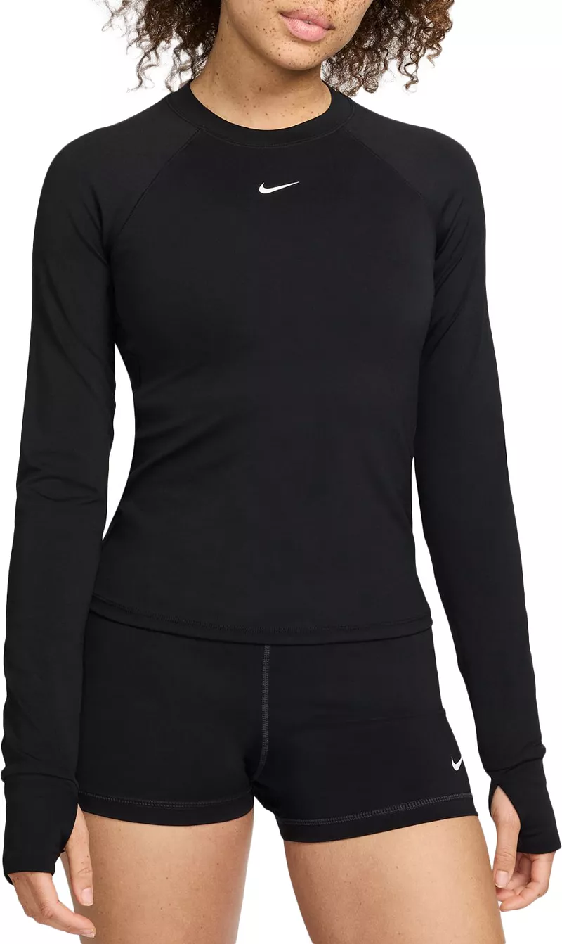 Женская футболка с длинными рукавами Nike Pro Dri-FIT, черный
Женская футболка с длинными рукавами Nike Pro Dri-FIT, черный