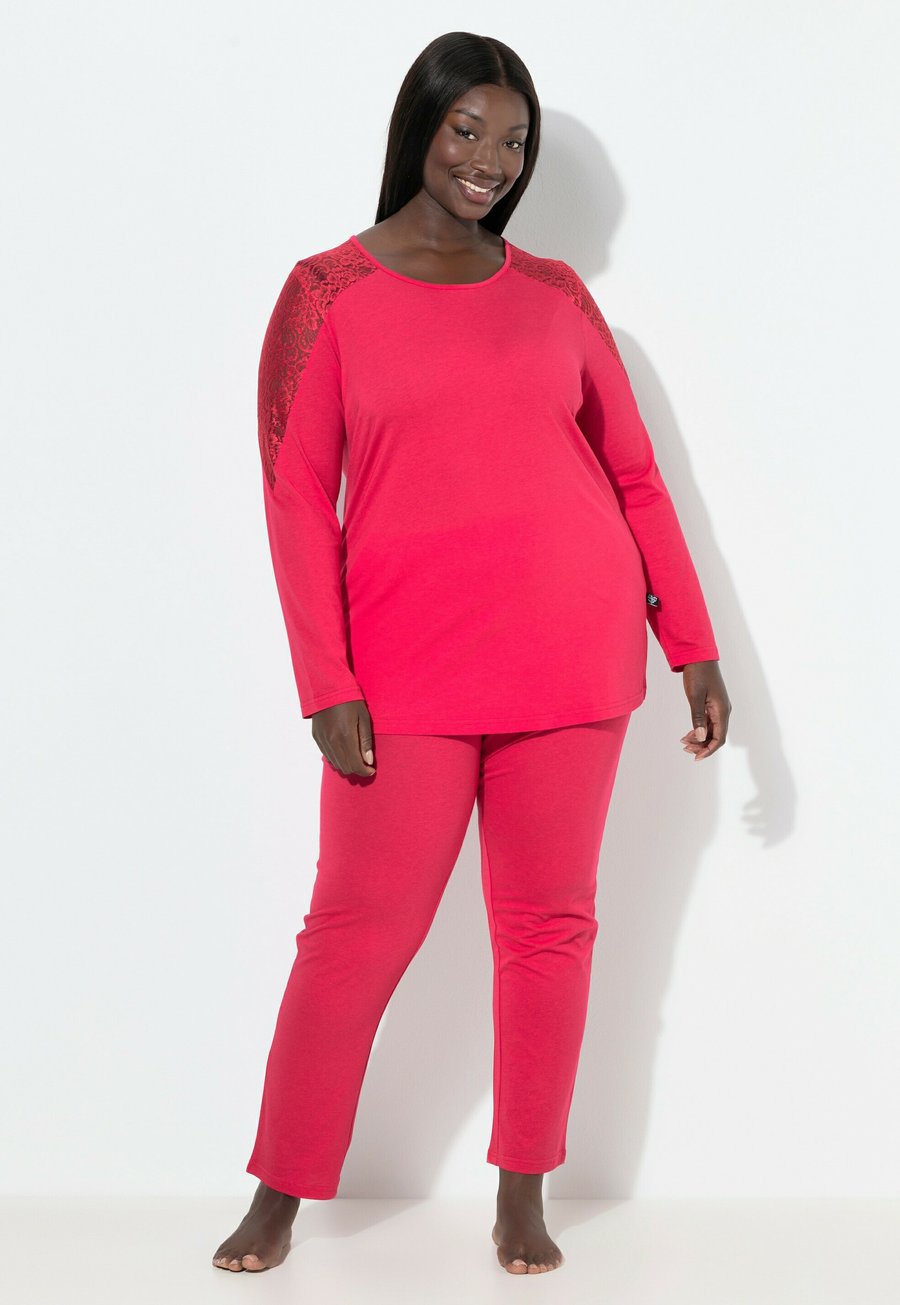 Пижамный комплект Ulla Popken SET, Magenta/Pink
Пижамный комплект Ulla Popken SET, Magenta/Pink