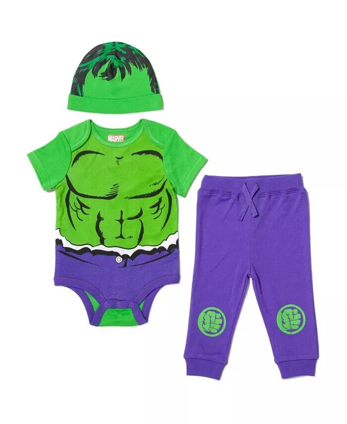 Боди для косплея «Мстители, Черная пантера» для маленьких мальчиков, штаны и шапка, комплект одежды из 3 предметов для новорожденных Marvel, зеленый
Боди для косплея «Мстители, Черная пантера» для маленьких мальчиков, штаны и шапка, комплект одежды из 3 предметов для новорожденных Marvel, зеленый