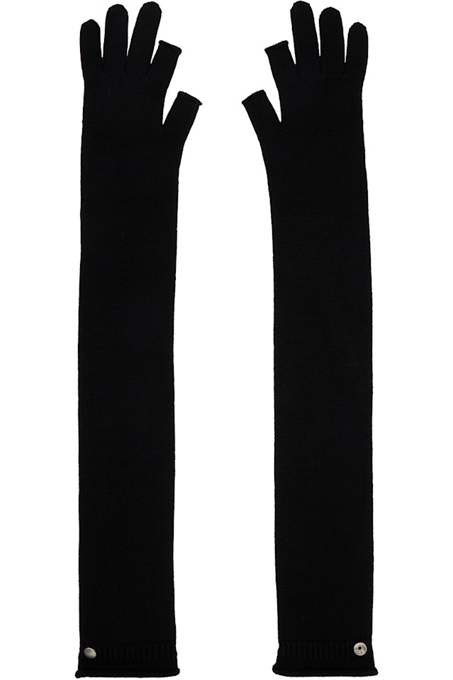 Трикотажные оперные перчатки Concordians rasato Rick Owens, черный
Трикотажные оперные перчатки Concordians rasato Rick Owens, черный