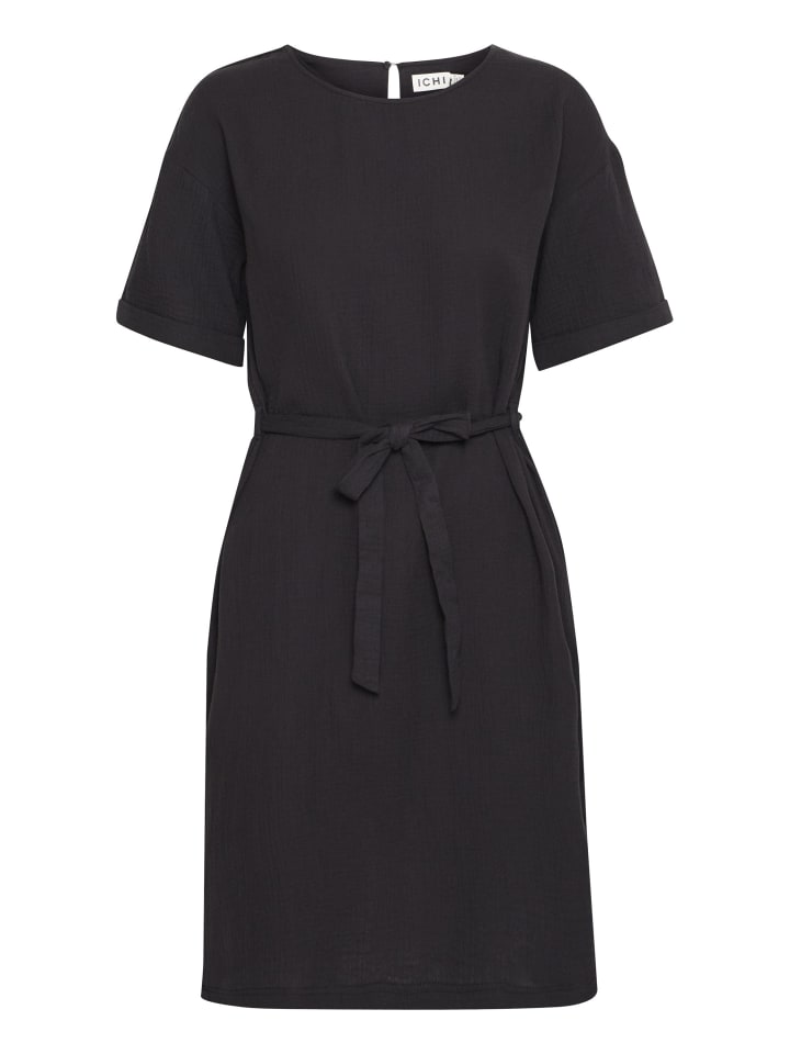 ICHI Платье свободного кроя IHMIKA, черное
ICHI Платье свободного кроя IHMIKA, черное