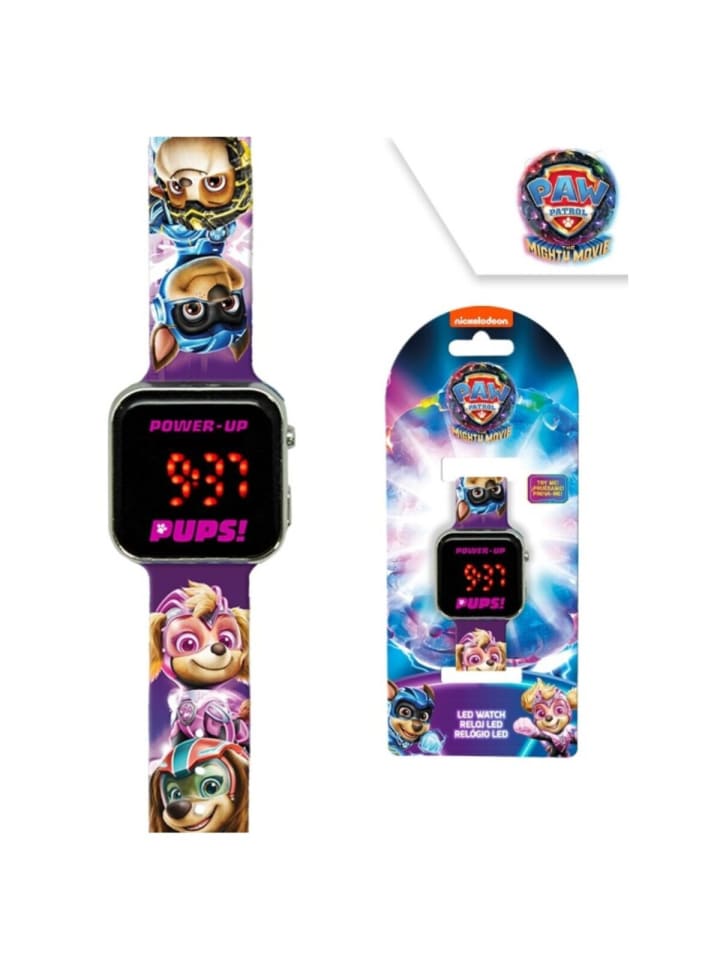 Детские цифровые часы, полиэстеровый ремешок Paw Patrol
Детские цифровые часы, полиэстеровый ремешок Paw Patrol