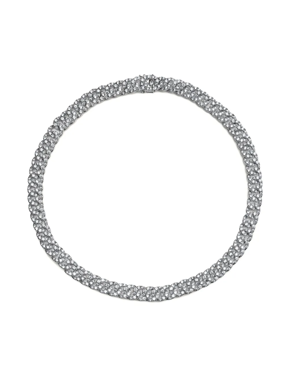 Колье из белого золота с бриллиантами Jewels Aficionado, серебяный
Колье из белого золота с бриллиантами Jewels Aficionado, серебяный