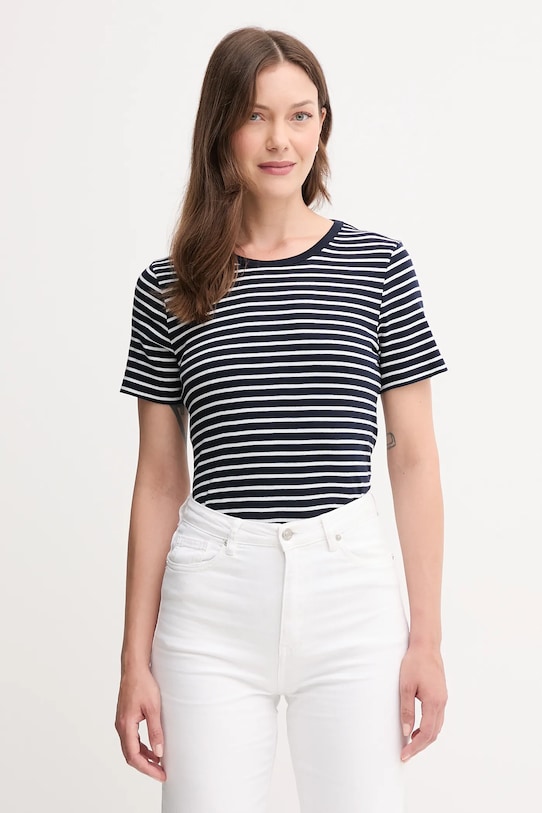 Хлопковая футболка United Colors Of Benetton, темно-синий 
Хлопковая футболка United Colors Of Benetton, темно-синий