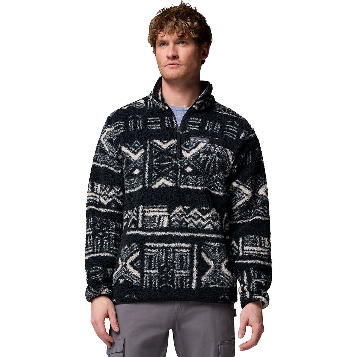 Высоковорсовый полузастегивающийся джемпер Rugged ridge Columbia, черный
Высоковорсовый полузастегивающийся джемпер Rugged ridge Columbia, черный