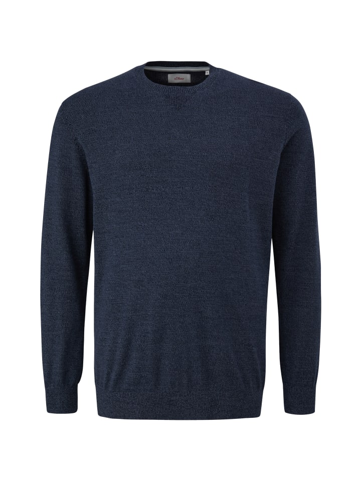 s.Oliver Вязаный свитер, размер 59х1, темно-синий
s.Oliver Вязаный свитер, размер 59х1, темно-синий