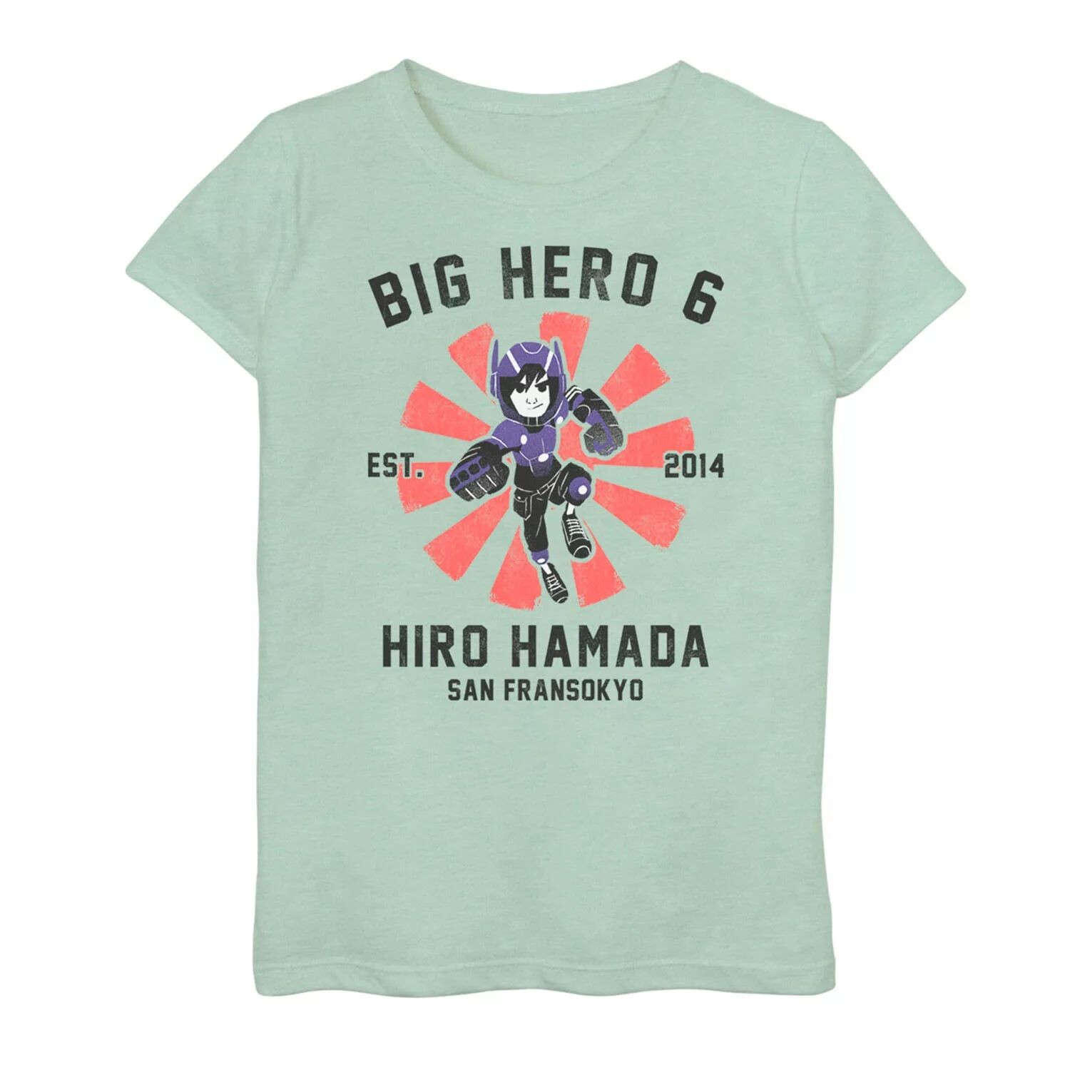 Футболка с круглым плакатом Хиро Хамада для девочек 7–16 лет Disney's Big Hero 6 Licensed Character
Футболка с круглым плакатом Хиро Хамада для девочек 7–16 лет Disney's Big Hero 6 Licensed Character