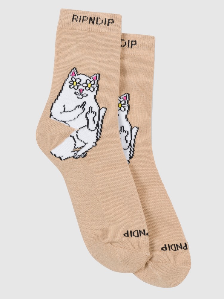 Носки RIPNDIP Lord Nermal Blossom Mid Socks Socks, almond
Носки RIPNDIP Lord Nermal Blossom Mid Socks Socks, almond