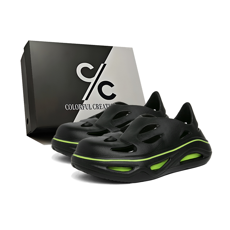 Сандалии Clogs Men's Box Colorful Creations, Black Green
Сандалии Clogs Men's Box Colorful Creations, Black Green