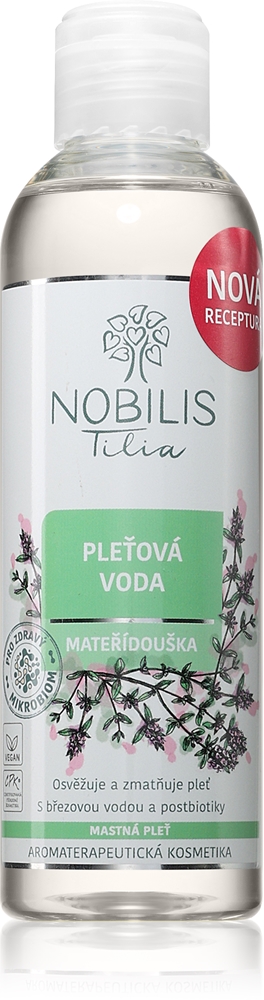 Лосьон для лица с тимусом, успокаивающая вода для жирной кожи Nobilis Tilia, 200 мл
Лосьон для лица с тимусом, успокаивающая вода для жирной кожи Nobilis Tilia, 200 мл