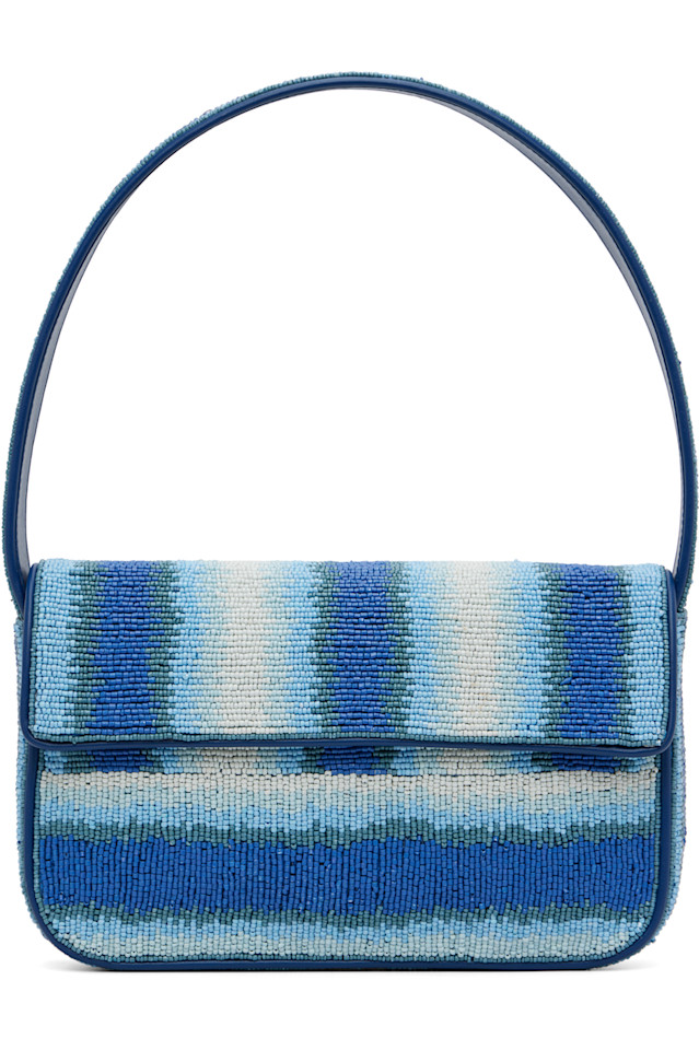 Сумка Tommy с бисером Staud, цвет ride the wave
Сумка Tommy с бисером Staud, цвет ride the wave