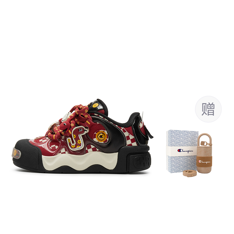 Champion Низкие мужские кроссовки для скейтбординга Snake Year Puffy Donut, пепельно-красные/черные
Champion Низкие мужские кроссовки для скейтбординга Snake Year Puffy Donut, пепельно-красные/черные