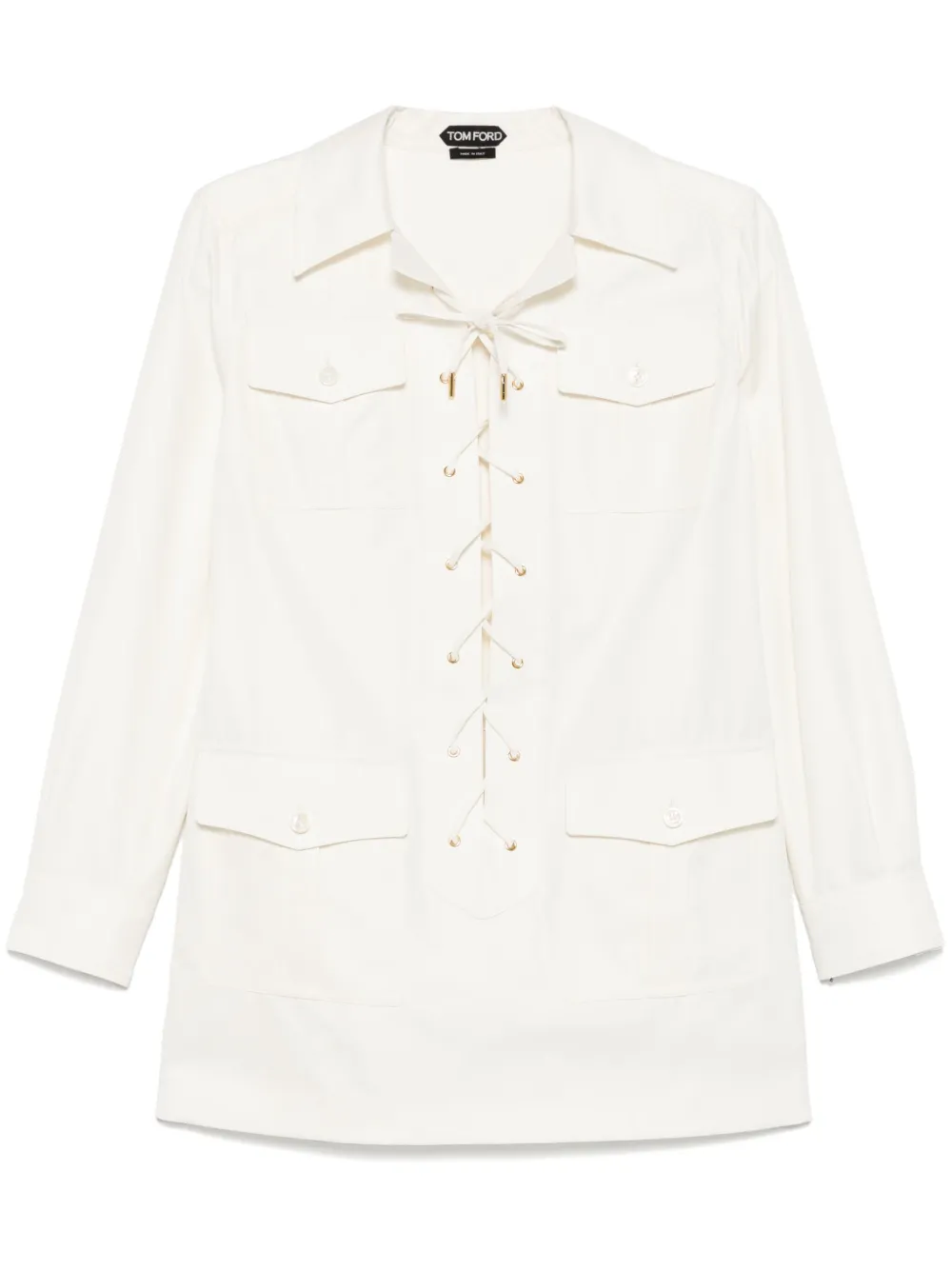 Туника с кулиской TOM FORD, белый
Туника с кулиской TOM FORD, белый