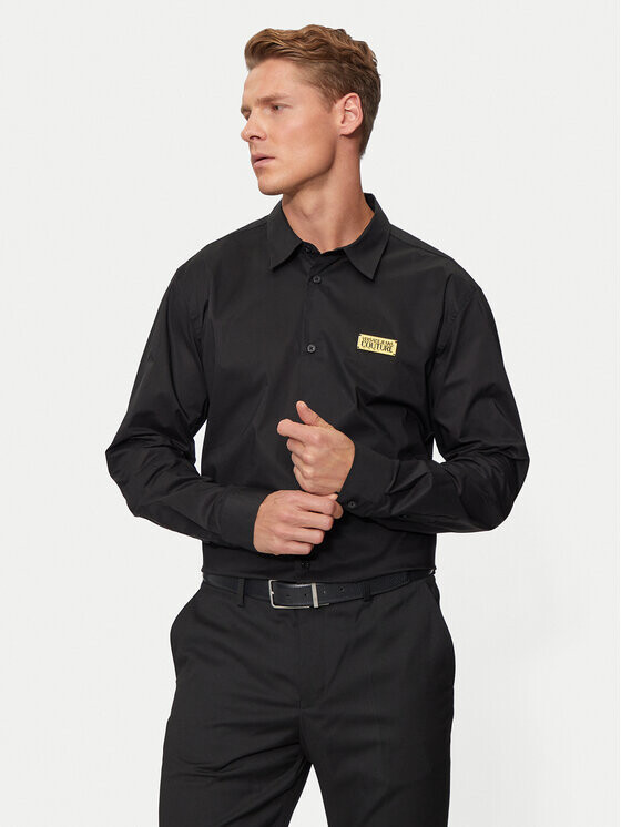 Рубашка стандартного кроя Versace Jeans Couture, черный
Рубашка стандартного кроя Versace Jeans Couture, черный