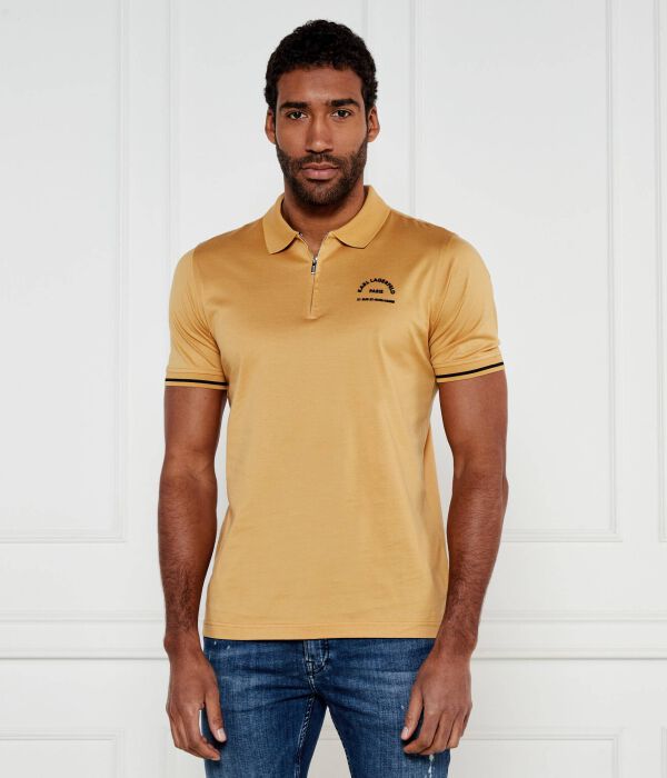 Рубашка поло Regular fit Karl Lagerfeld, желтый
Рубашка поло Regular fit Karl Lagerfeld, желтый