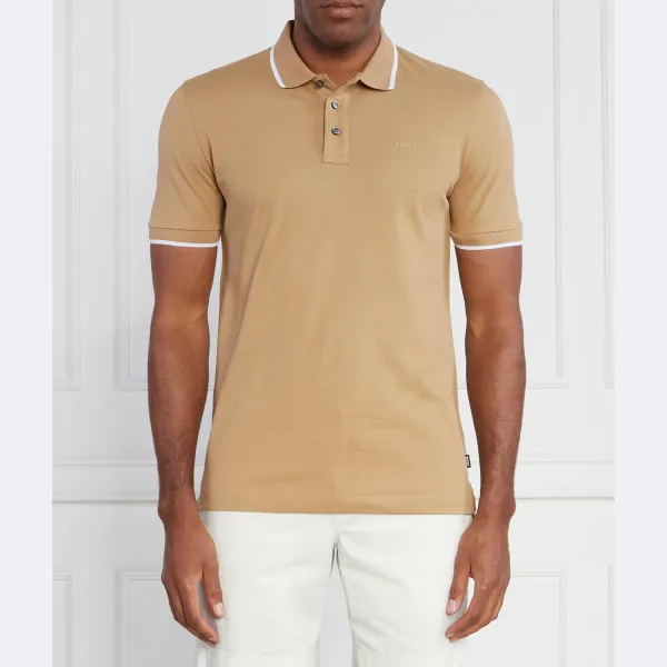 Рубашка-Поло Parlay стандартного кроя Boss, бежевый
Рубашка-Поло Parlay стандартного кроя Boss, бежевый