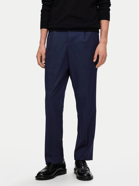 Брюки tapered fit 16094358 Selected Homme, синий
Брюки tapered fit 16094358 Selected Homme, синий