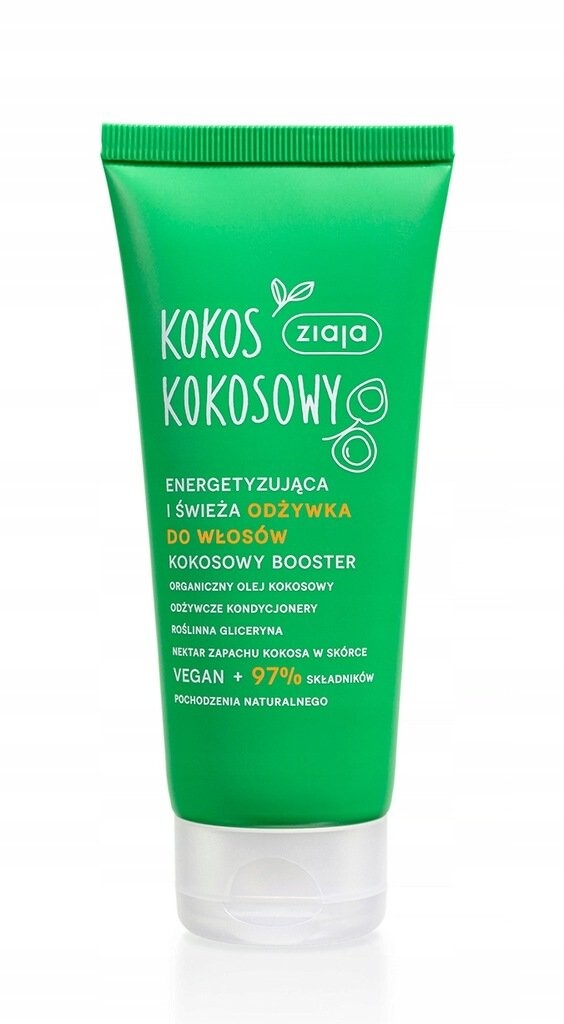 Ziaja, Кондиционер для волос, бодрящий и свежий, с кокосом и апельсином, 100 мл
Ziaja, Кондиционер для волос, бодрящий и свежий, с кокосом и апельсином, 100 мл