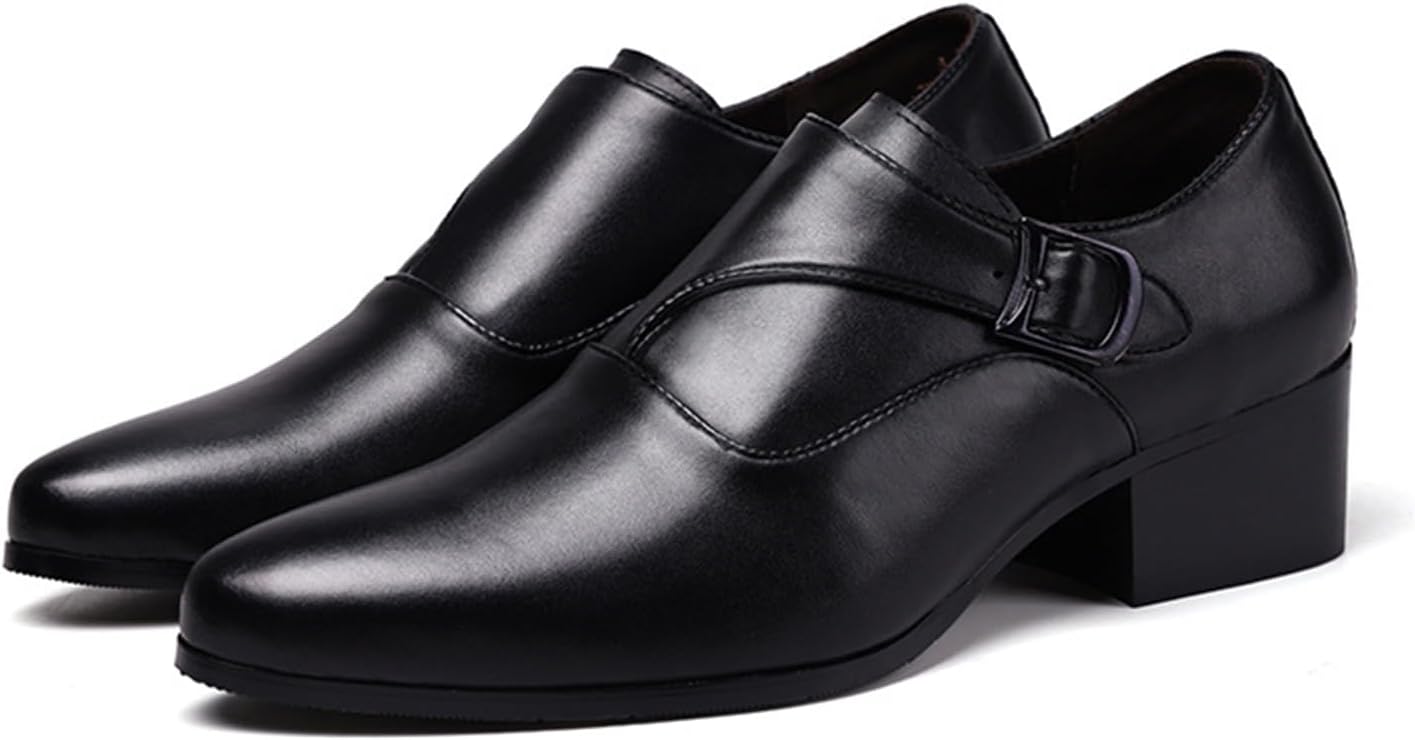 Мужские повседневные лоферы из натуральной кожи на широком каблуке, с модной пряжкой типа «монах», удобные, с нескользящей толстой подошвой, подходят для свиданий, выпускных и деловых встреч Nejkg, черный
Мужские повседневные лоферы из натуральной кожи на широком каблуке, с модной пряжкой типа «монах», удобные, с нескользящей толстой подошвой, подходят для свиданий, выпускных и деловых встреч Nejkg, черный