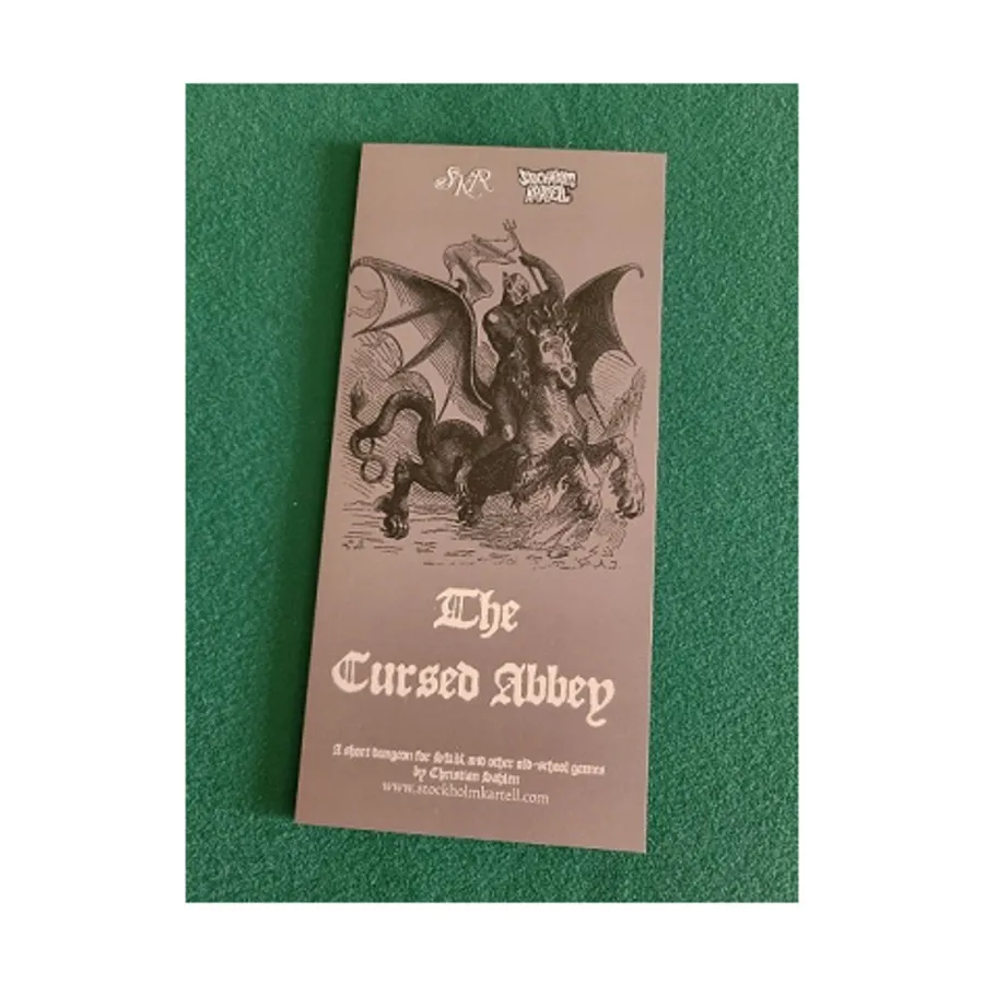 Cursed Abbey, Role Playing Games (Stockholm Kartell), мягкая обложка
Cursed Abbey, Role Playing Games (Stockholm Kartell), мягкая обложка