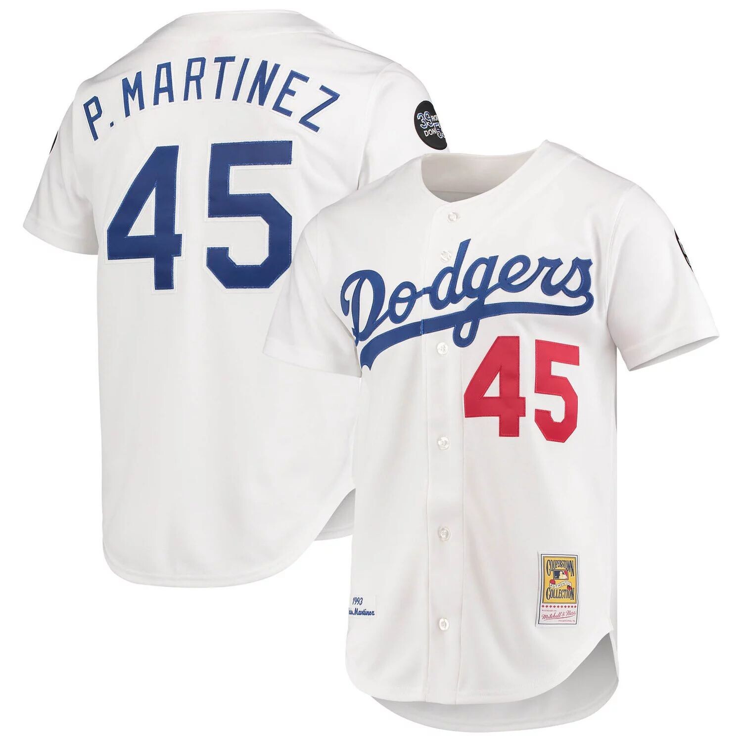 Мужское белое аутентичное джерси Mitchell & Ness Pedro Martinez Los Angeles Dodgers 1993 Cooperstown Collection Home., Белый, Мужское белое аутентичное джерси Mitchell & Ness Pedro Martinez Los Angeles Dodgers 1993 Cooperstown Collection Home.
Мужское белое аутентичное джерси Mitchell & Ness Pedro Martinez Los Angeles Dodgers 1993 Cooperstown Collection Home., Белый, Мужское белое аутентичное джерси Mitchell & Ness Pedro Martinez Los Angeles Dodgers 1993 Cooperstown Collection Home.