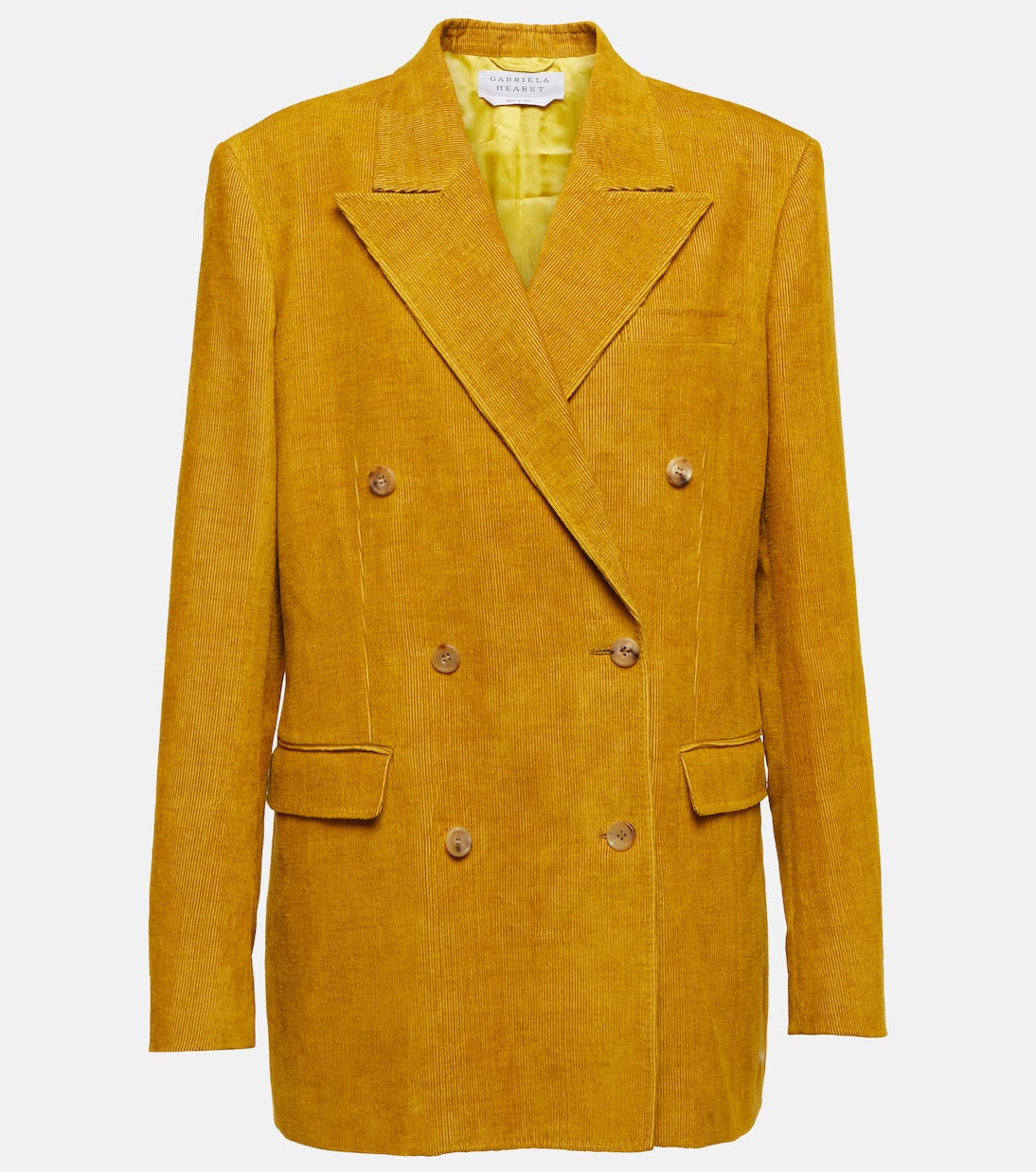 Вельветовый блейзер Kees из льна и хлопка Gabriela Hearst, Medallion
Вельветовый блейзер Kees из льна и хлопка Gabriela Hearst, Medallion