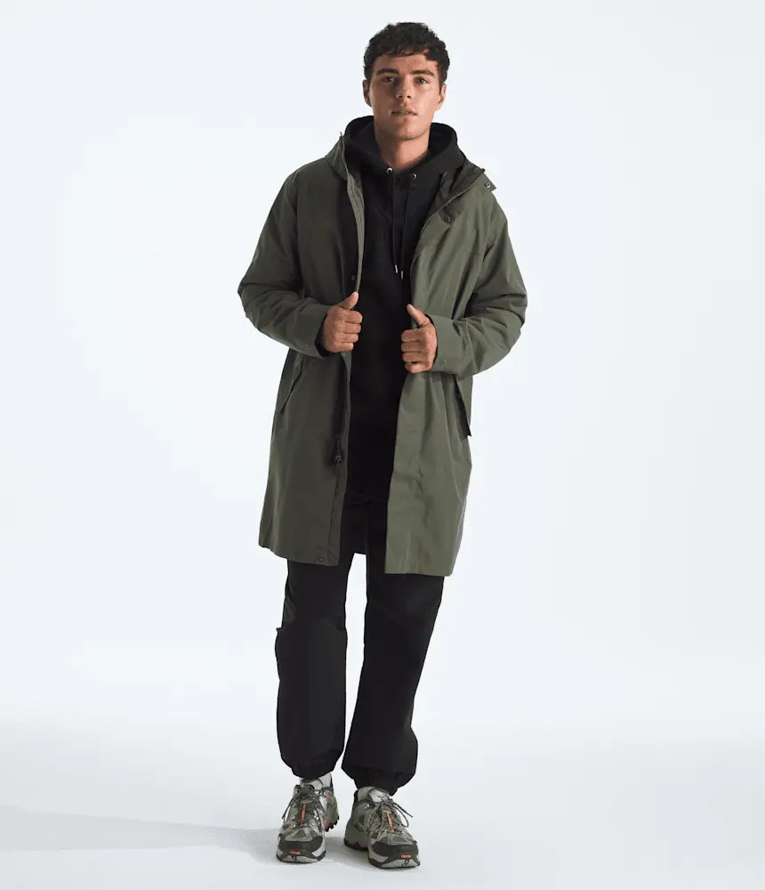 Мужская парка Nukabira Rain Shell Parka The North Face, New Taupe Green
Мужская парка Nukabira Rain Shell Parka The North Face, New Taupe Green