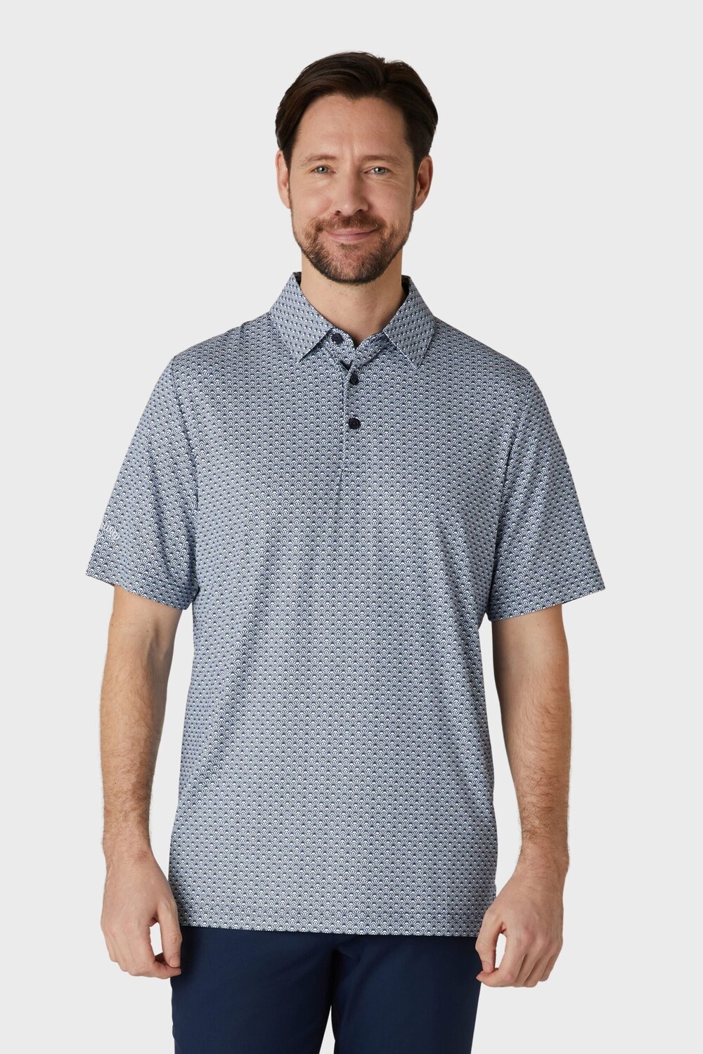 Футболка поло с принтом по всей поверхности Callaway Apparel, синий
Футболка поло с принтом по всей поверхности Callaway Apparel, синий