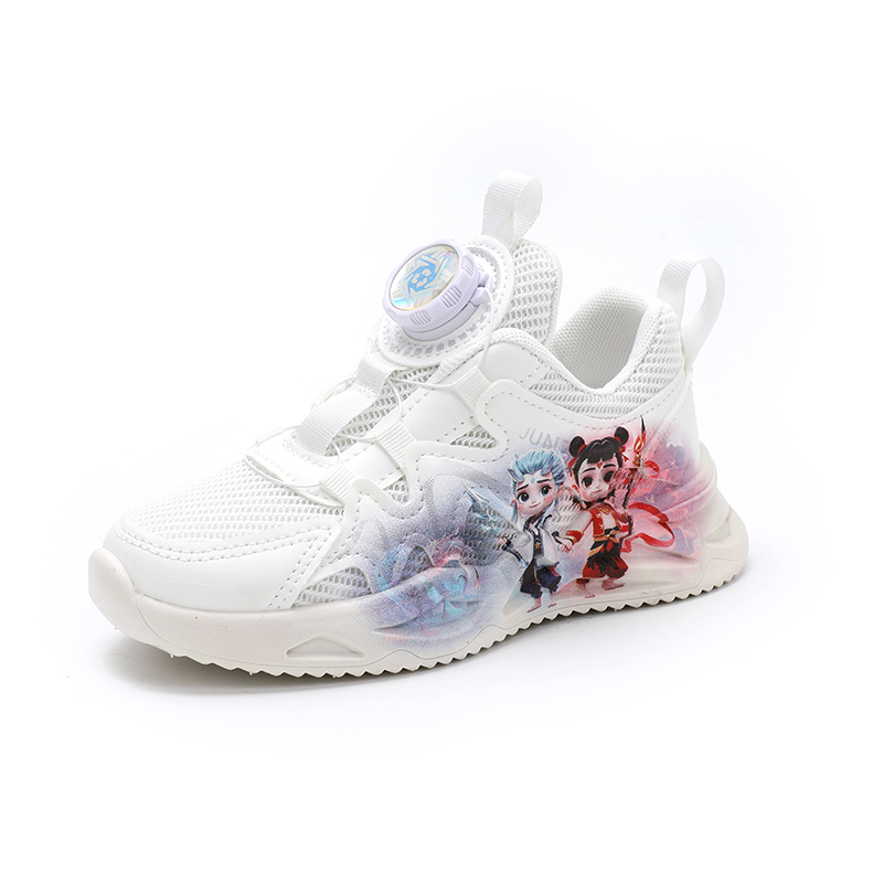 RHOBESAM Детские кроссовки с низким верхом, устойчивые к скольжению и износу, белые 
RHOBESAM Детские кроссовки с низким верхом, устойчивые к скольжению и износу, белые