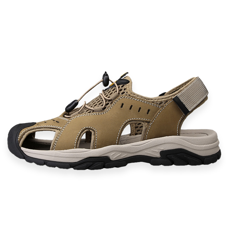 Пляжные сандалии мужские Black/Khaki BECK 
Пляжные сандалии мужские Black/Khaki BECK