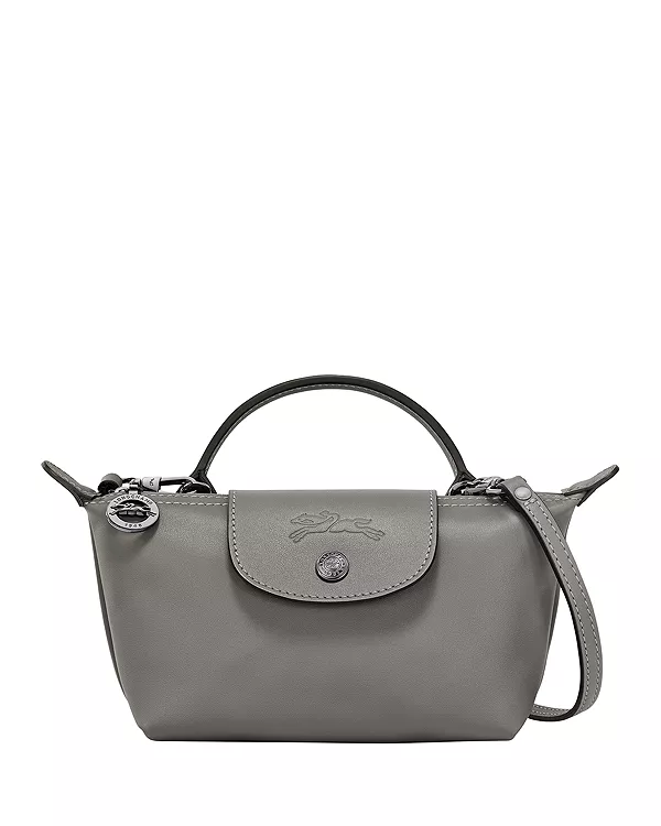 Миниатюрная кожаная сумка через плечо Le pliage xtra Longchamp, серый
Миниатюрная кожаная сумка через плечо Le pliage xtra Longchamp, серый