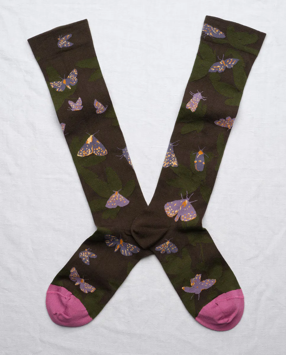 Мужские хлопковые носки с принтом Bonne Maison, коричневый
Мужские хлопковые носки с принтом Bonne Maison, коричневый