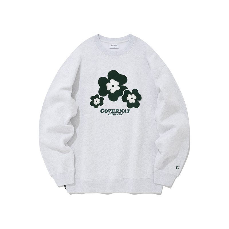 Свитшот весна осень зима унисекс COVERNAT, светло-серый
Свитшот весна осень зима унисекс COVERNAT, светло-серый
