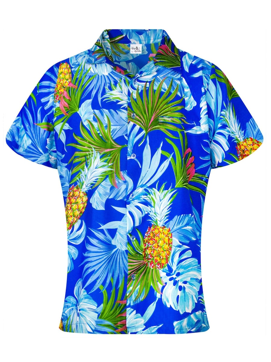 Блуза King Kameha Pineapple Leaves, синий
Блуза King Kameha Pineapple Leaves, синий