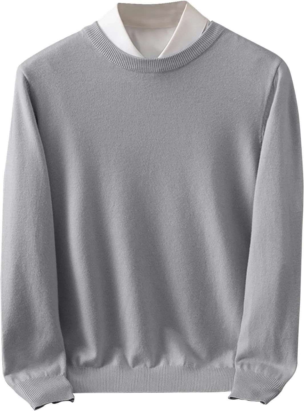 Мужской свитер с круглым вырезом и длинными рукавами, рифленый, casual, slim fit
Мужской свитер с круглым вырезом и длинными рукавами, рифленый, casual, slim fit